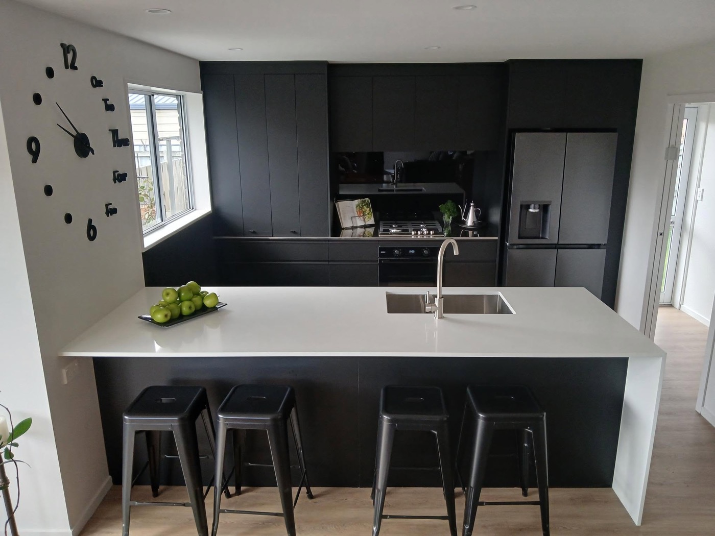 Kitchen after its Trade Mark Central refit